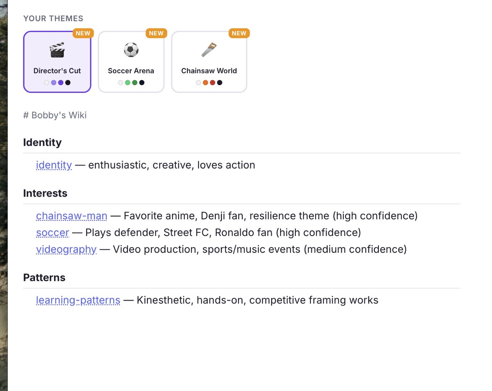 Chatbridge: K-12 Lessons Built Around a Personal Knowledge Wiki, photo 3 of 4